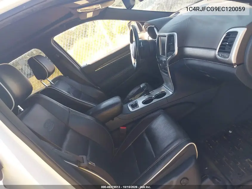 2014 JEEP GRAND CHEROKEE VIN 1C4RJFCG9EC120059 — фото 5