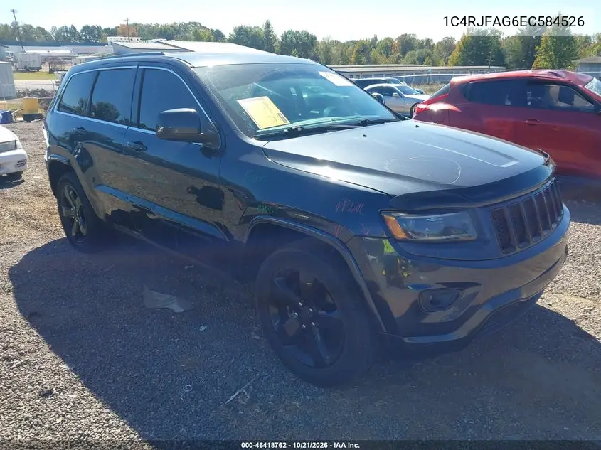 JEEP GRAND CHEROKEE 2014, VIN 1C4RJFAG6EC584526