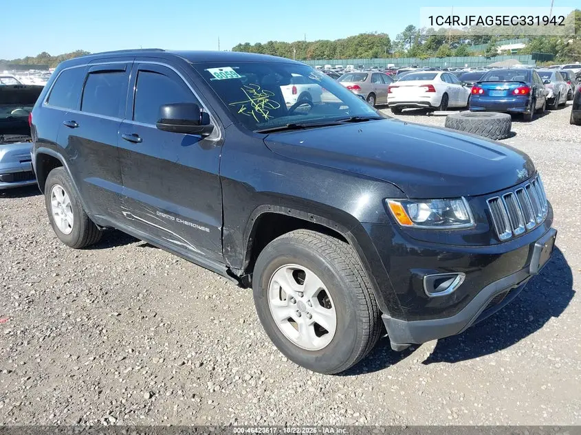JEEP GRAND CHEROKEE 2014, VIN 1C4RJFAG5EC331942