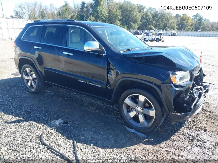 JEEP GRAND CHEROKEE 2014, VIN 1C4RJEBG0EC507109