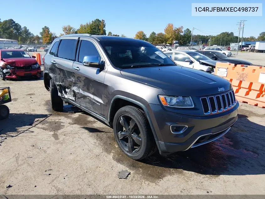 JEEP GRAND CHEROKEE 2014, VIN 1C4RJFBMXEC498737