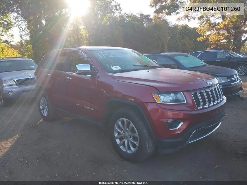 JEEP GRAND CHEROKEE 2014, VIN 1C4RJFBG4EC101260