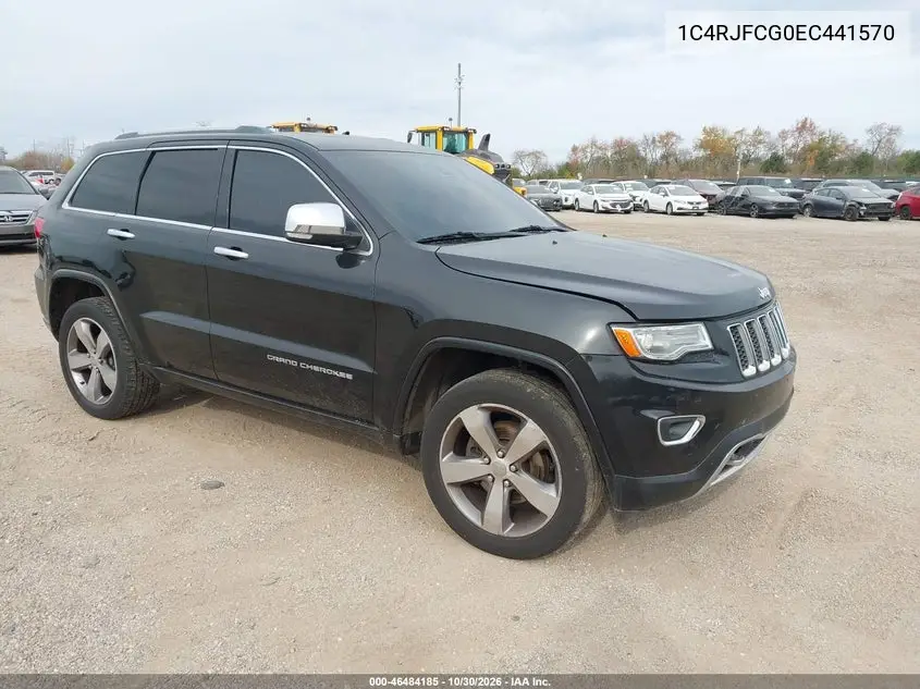 JEEP GRAND CHEROKEE 2014, VIN 1C4RJFCG0EC441570