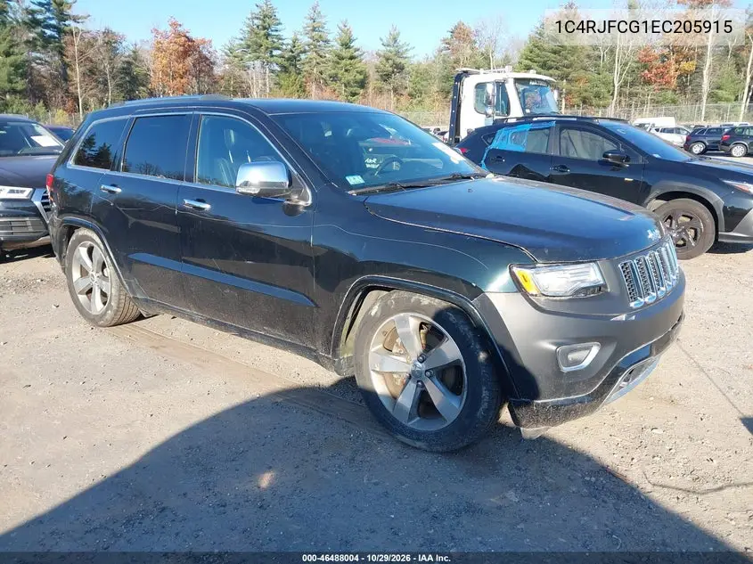 JEEP GRAND CHEROKEE 2014, VIN 1C4RJFCG1EC205915