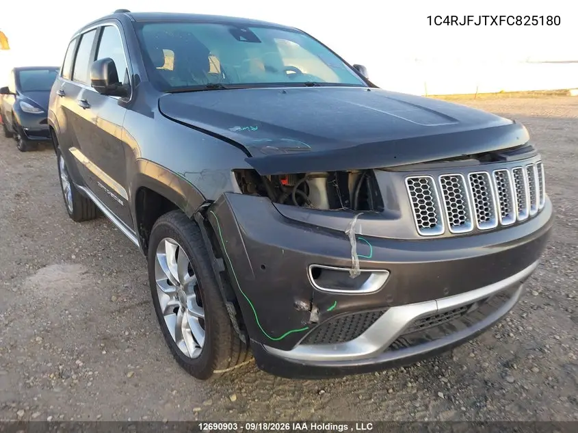 2015 JEEP GRAND CHEROKEE VIN 1C4RJFJTXFC825180 — фото 6