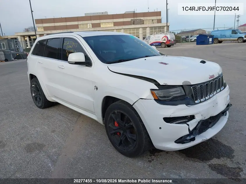 JEEP GRAND CHEROKEE 2015, VIN 1C4RJFDJ9FC702044