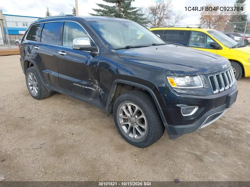 JEEP GRAND CHEROKEE 2015, VIN 1C4RJFBG4FC923784