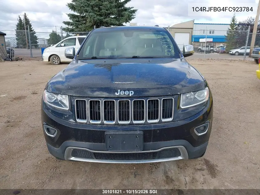 2015 JEEP GRAND CHEROKEE VIN 1C4RJFBG4FC923784 — фото 12