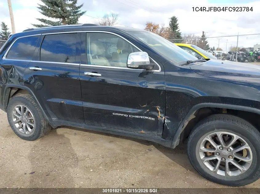2015 JEEP GRAND CHEROKEE VIN 1C4RJFBG4FC923784 — фото 13