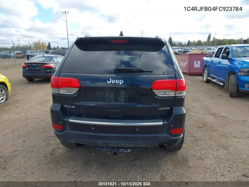 2015 JEEP GRAND CHEROKEE VIN 1C4RJFBG4FC923784 — фото 16
