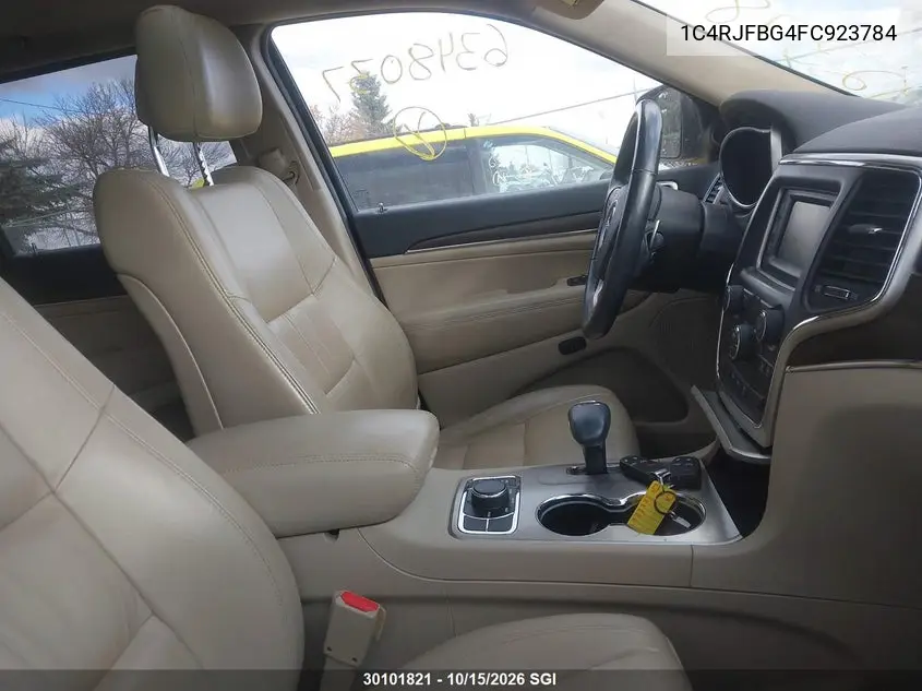 2015 JEEP GRAND CHEROKEE VIN 1C4RJFBG4FC923784 — фото 5