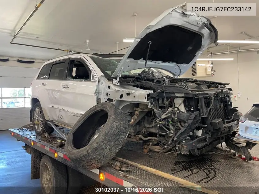 JEEP GRAND CHEROKEE 2015, VIN 1C4RJFJG7FC233142