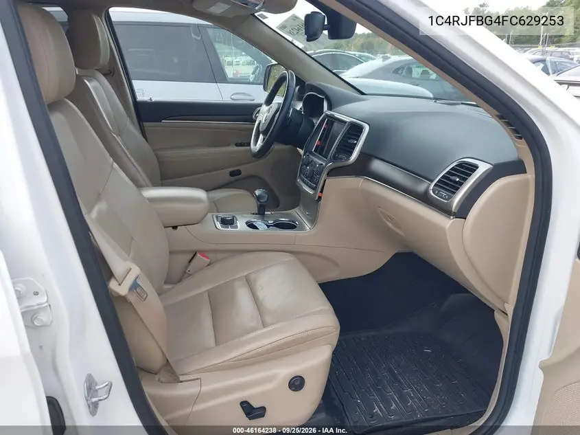 2015 JEEP GRAND CHEROKEE VIN 1C4RJFBG4FC629253 — фото 5