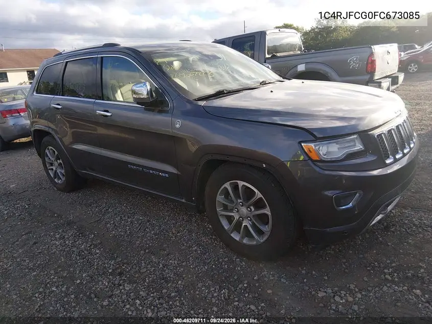 2015 JEEP GRAND CHEROKEE VIN 1C4RJFCG0FC673085 — фото 1