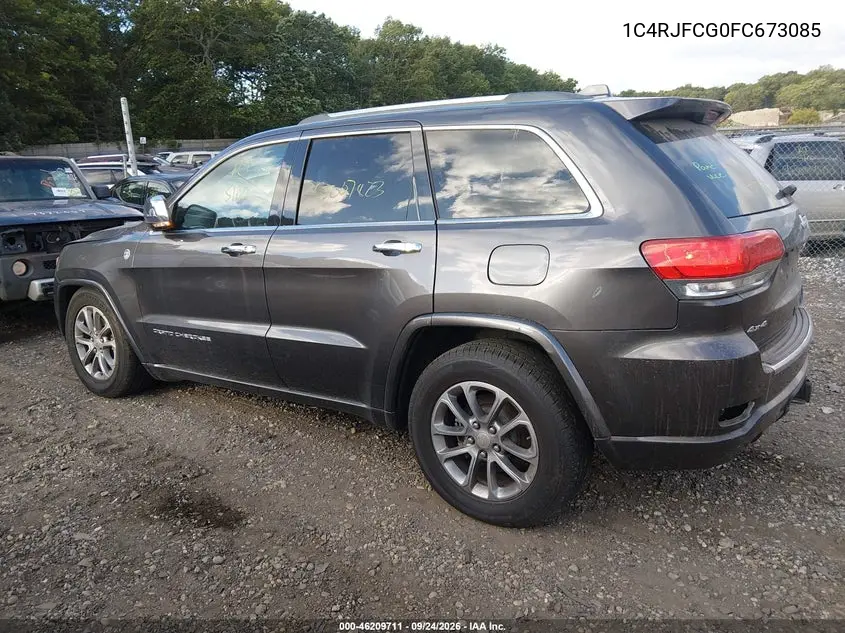 2015 JEEP GRAND CHEROKEE VIN 1C4RJFCG0FC673085 — фото 13