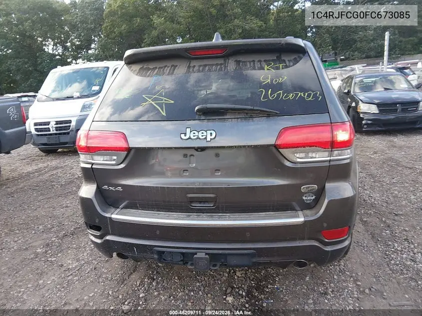 2015 JEEP GRAND CHEROKEE VIN 1C4RJFCG0FC673085 — фото 15