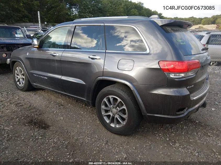 2015 JEEP GRAND CHEROKEE VIN 1C4RJFCG0FC673085 — фото 3