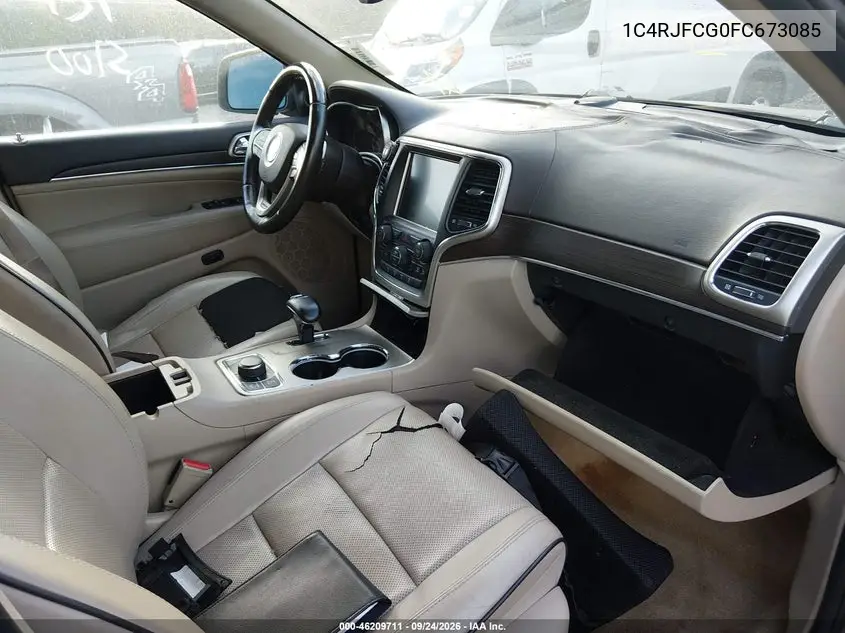 2015 JEEP GRAND CHEROKEE VIN 1C4RJFCG0FC673085 — фото 5
