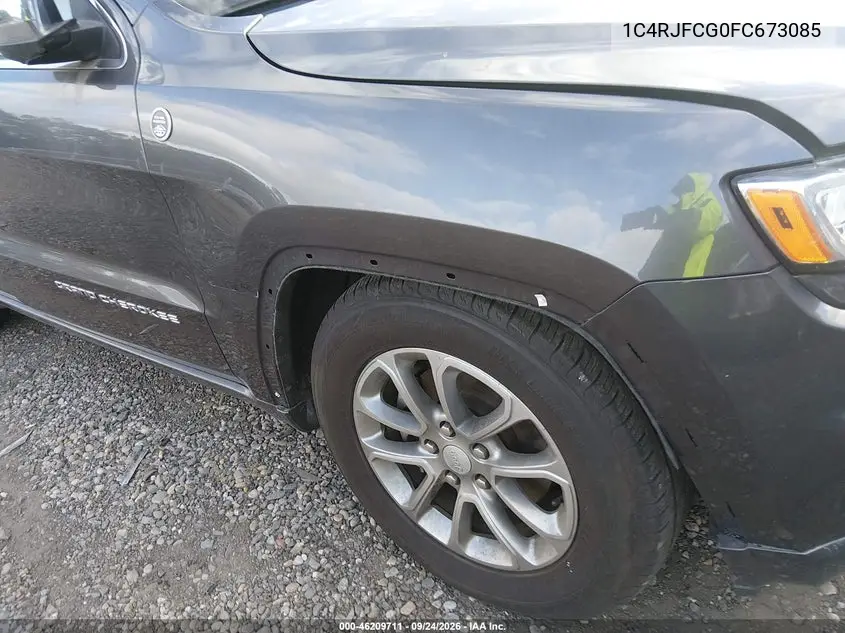 2015 JEEP GRAND CHEROKEE VIN 1C4RJFCG0FC673085 — фото 6