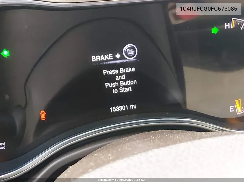 2015 JEEP GRAND CHEROKEE VIN 1C4RJFCG0FC673085 — фото 7