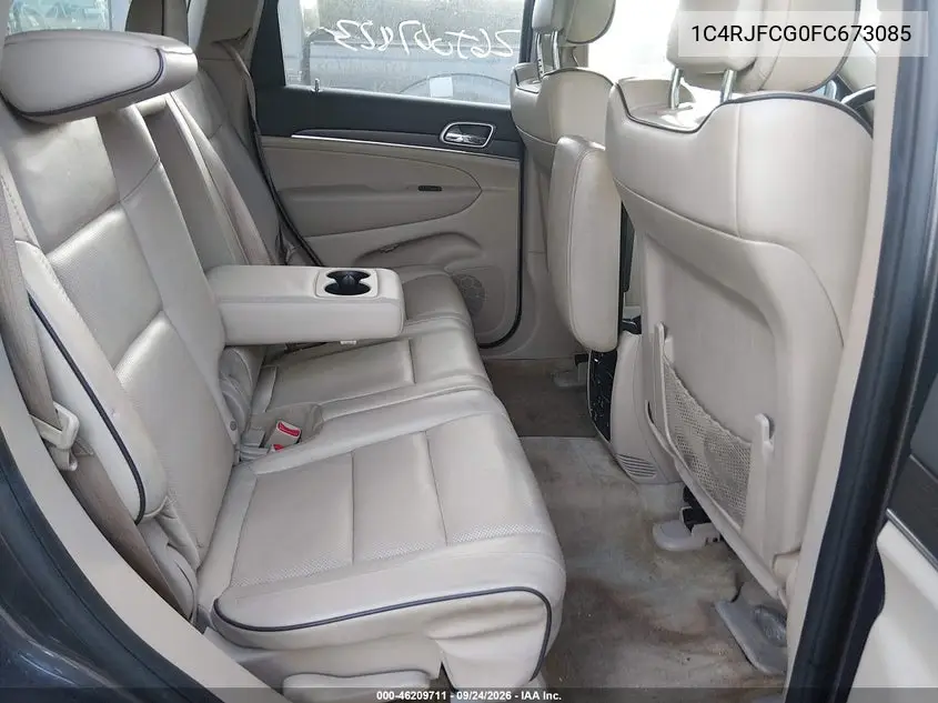 2015 JEEP GRAND CHEROKEE VIN 1C4RJFCG0FC673085 — фото 8