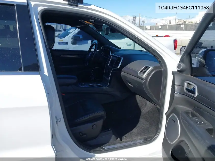 2015 JEEP GRAND CHEROKEE VIN 1C4RJFCG4FC111058 — фото 5