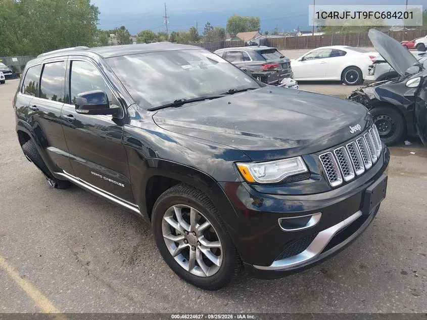 JEEP GRAND CHEROKEE 2015, VIN 1C4RJFJT9FC684201