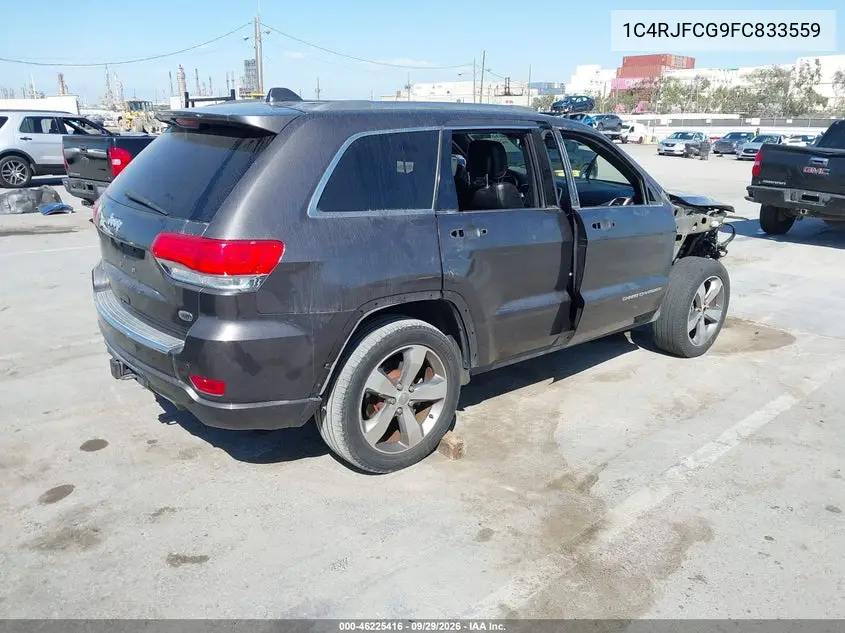 2015 JEEP GRAND CHEROKEE VIN 1C4RJFCG9FC833559 — фото 4