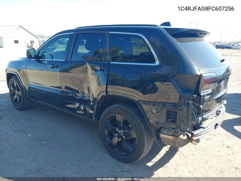 2015 JEEP GRAND CHEROKEE VIN 1C4RJFAG8FC607256 — фото 3
