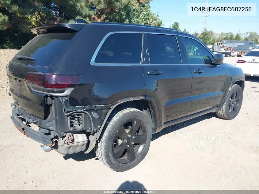 2015 JEEP GRAND CHEROKEE VIN 1C4RJFAG8FC607256 — фото 4