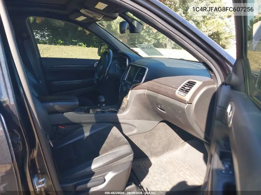 2015 JEEP GRAND CHEROKEE VIN 1C4RJFAG8FC607256 — фото 5