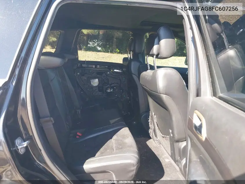 2015 JEEP GRAND CHEROKEE VIN 1C4RJFAG8FC607256 — фото 8