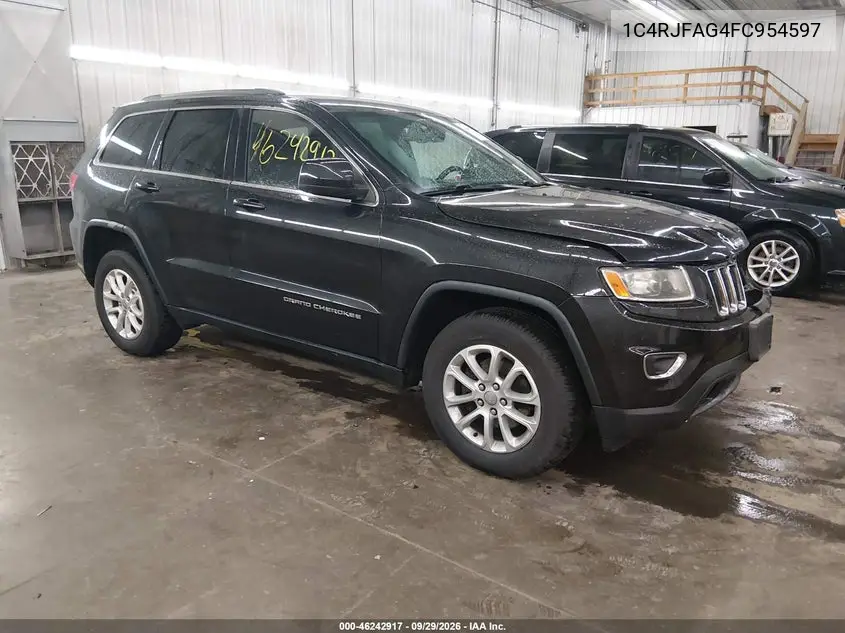 JEEP GRAND CHEROKEE 2015, VIN 1C4RJFAG4FC954597
