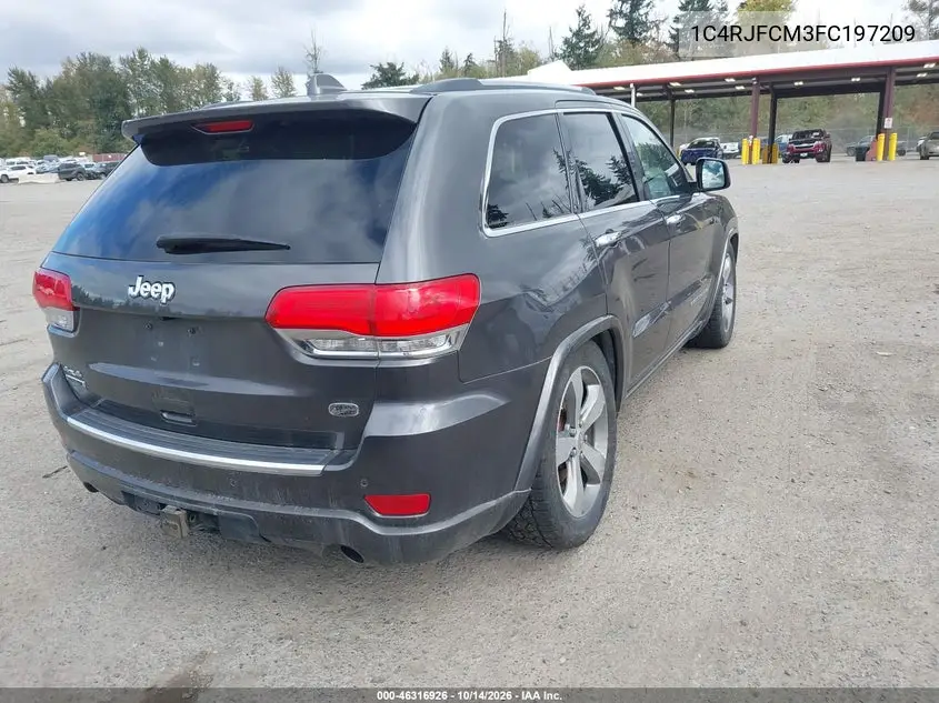 2015 JEEP GRAND CHEROKEE VIN 1C4RJFCM3FC197209 — фото 4