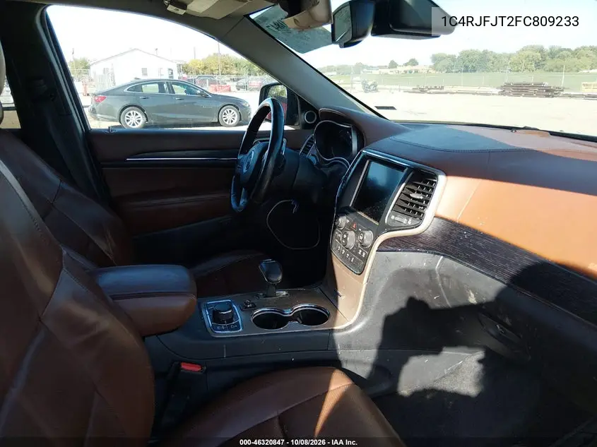 2015 JEEP GRAND CHEROKEE VIN 1C4RJFJT2FC809233 — фото 5