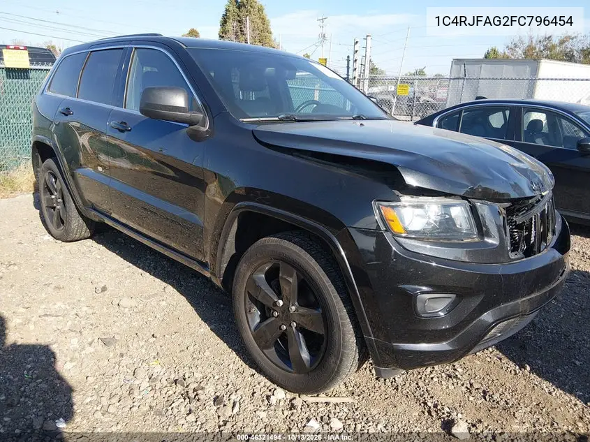 JEEP GRAND CHEROKEE 2015, VIN 1C4RJFAG2FC796454