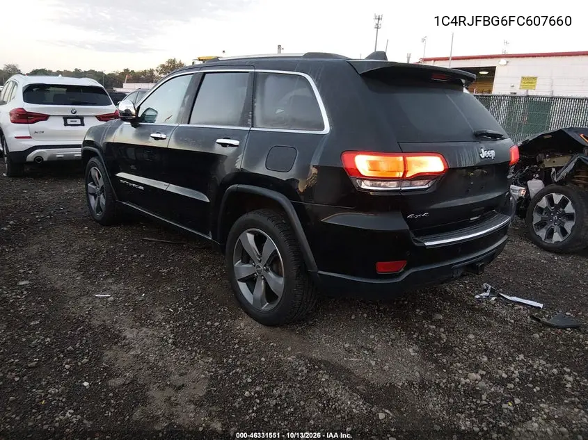 2015 JEEP GRAND CHEROKEE VIN 1C4RJFBG6FC607660 — фото 3