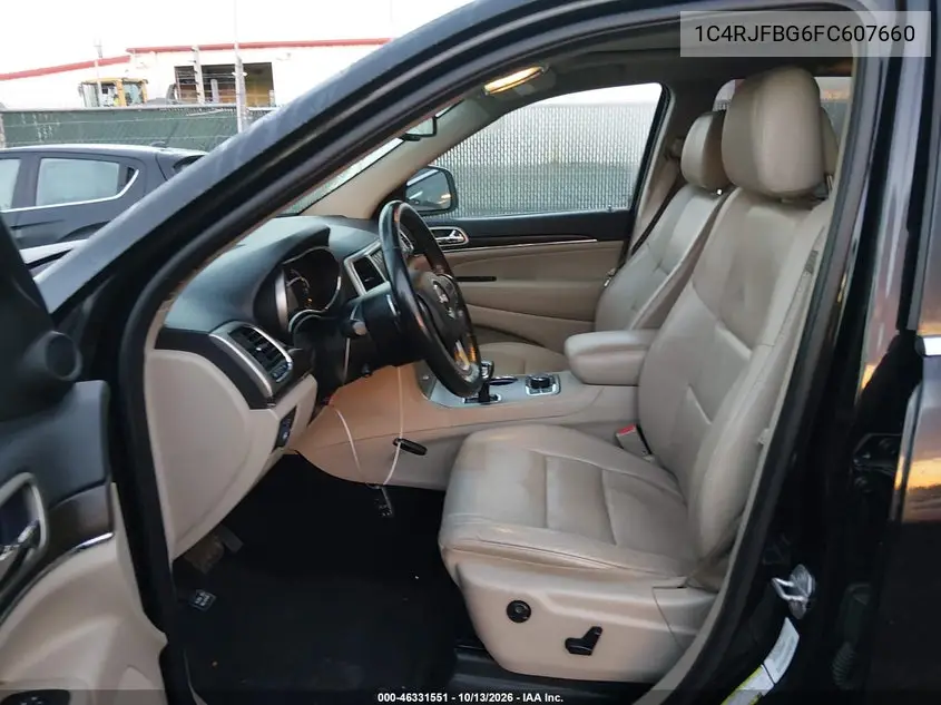 2015 JEEP GRAND CHEROKEE VIN 1C4RJFBG6FC607660 — фото 5