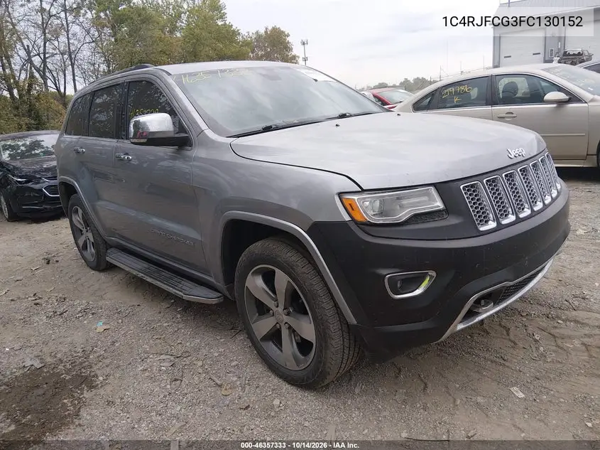 JEEP GRAND CHEROKEE 2015, VIN 1C4RJFCG3FC130152