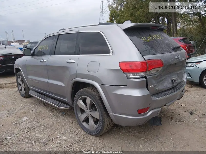 2015 JEEP GRAND CHEROKEE VIN 1C4RJFCG3FC130152 — фото 3