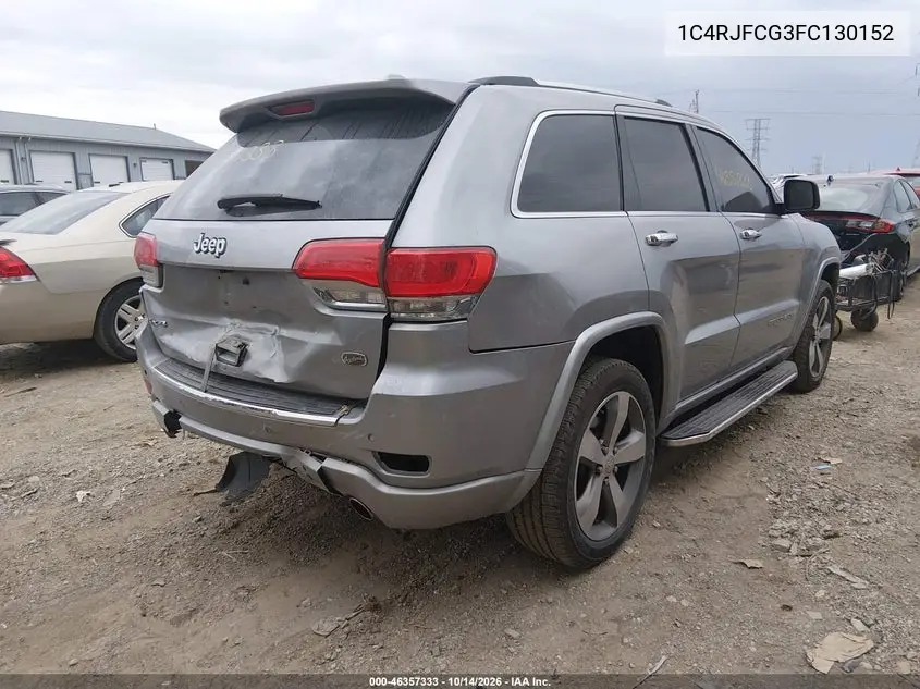 2015 JEEP GRAND CHEROKEE VIN 1C4RJFCG3FC130152 — фото 4