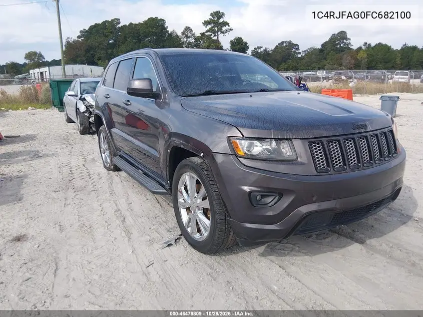 JEEP GRAND CHEROKEE 2015, VIN 1C4RJFAG0FC682100