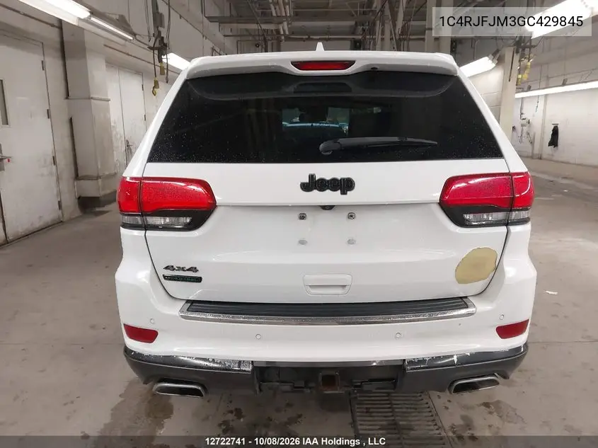 2016 JEEP GRAND CHEROKEE VIN 1C4RJFJM3GC429845 — фото 17