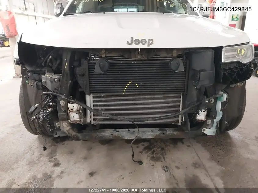 2016 JEEP GRAND CHEROKEE VIN 1C4RJFJM3GC429845 — фото 6