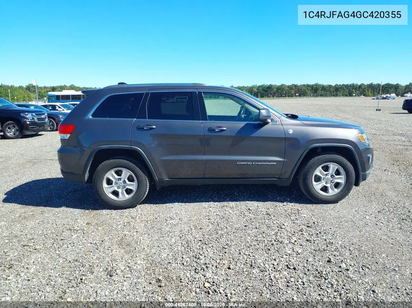 2016 JEEP GRAND CHEROKEE VIN 1C4RJFAG4GC420355 — фото 16