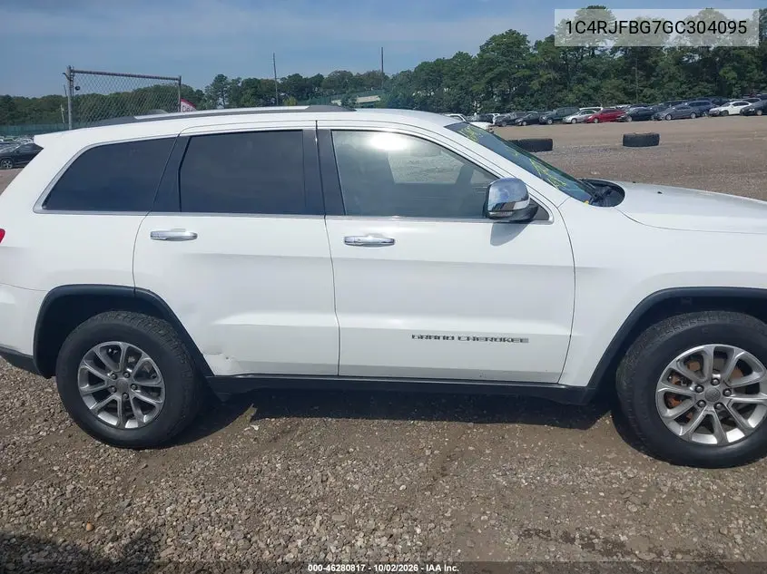 2016 JEEP GRAND CHEROKEE VIN 1C4RJFBG7GC304095 — фото 13