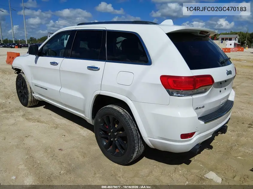 2016 JEEP GRAND CHEROKEE VIN 1C4RJFCG2GC470183 — фото 3