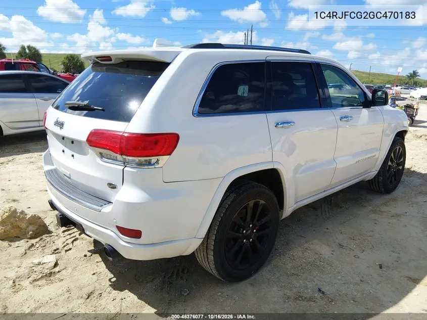2016 JEEP GRAND CHEROKEE VIN 1C4RJFCG2GC470183 — фото 4