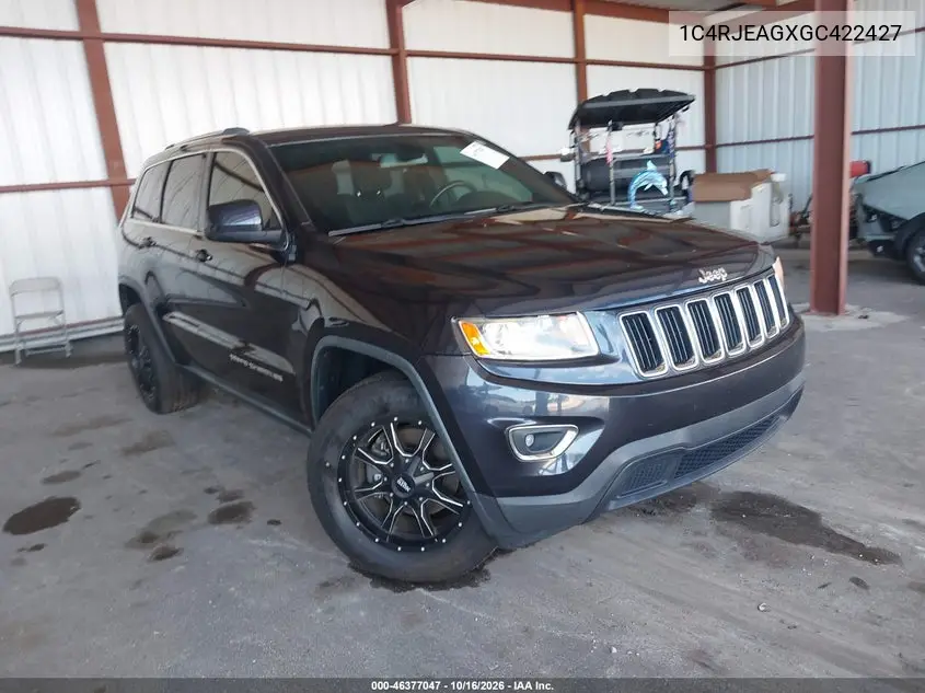 JEEP GRAND CHEROKEE 2016, VIN 1C4RJEAGXGC422427