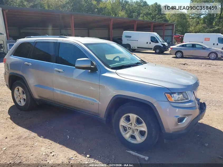JEEP GRAND CHEROKEE 2016, VIN 1C4RJEAG9GC358459